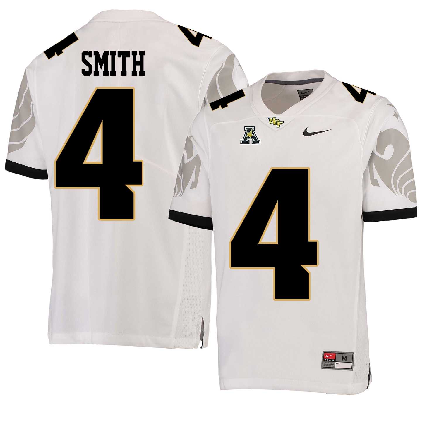 UCF Knights 4 Tre'Quan Smith White College Football Jersey DingZhi